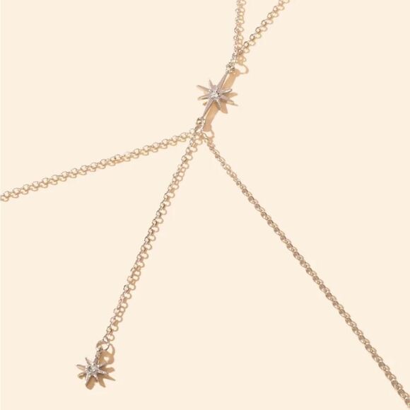 Rhinestone Decor Body Chain - Picture 3 of 9